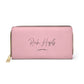 Pink Zipper Wallet