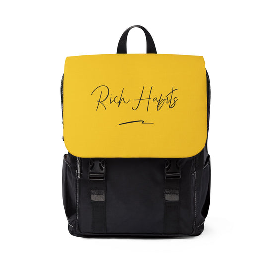 Yellow Shoulder Backpack