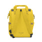 Yellow Multifunctional Diaper Backpack