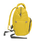 Yellow Multifunctional Diaper Backpack