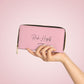 Pink Zipper Wallet