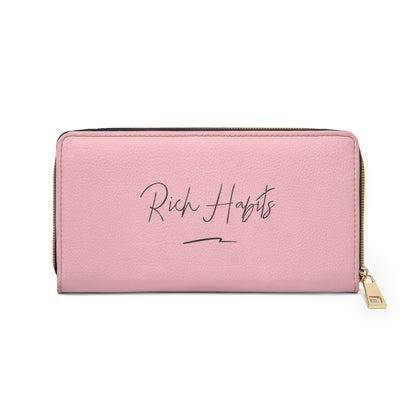 Pink Zipper Wallet