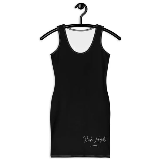 Black Fitted Dress - XS