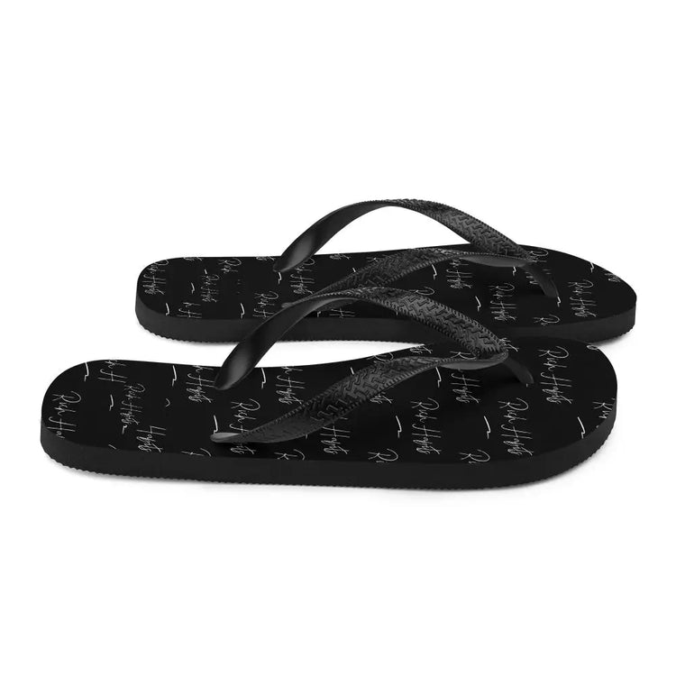 Black Flip-Flops