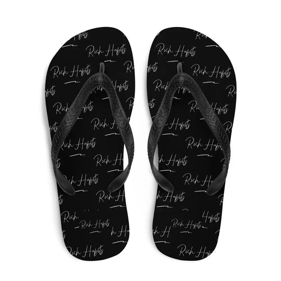 Black Flip-Flops