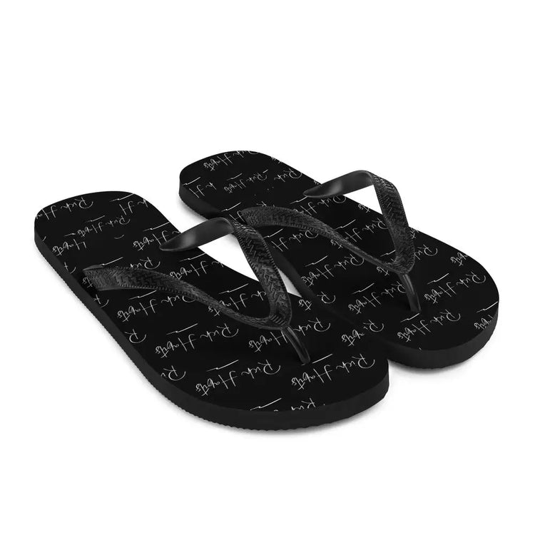 Black Flip-Flops