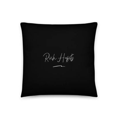 Black Pillow - 18″×18″