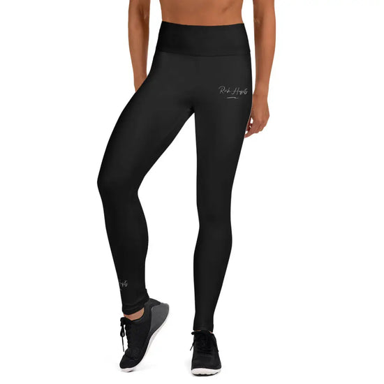 black Yoga Leggings - XS