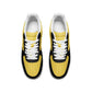 RH1 Black/Yellow Low Top Leather Sneakers - Shoes