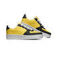 RH1 Black/Yellow Low Top Leather Sneakers - Shoes