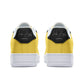 RH1 Black/Yellow Low Top Leather Sneakers - Shoes