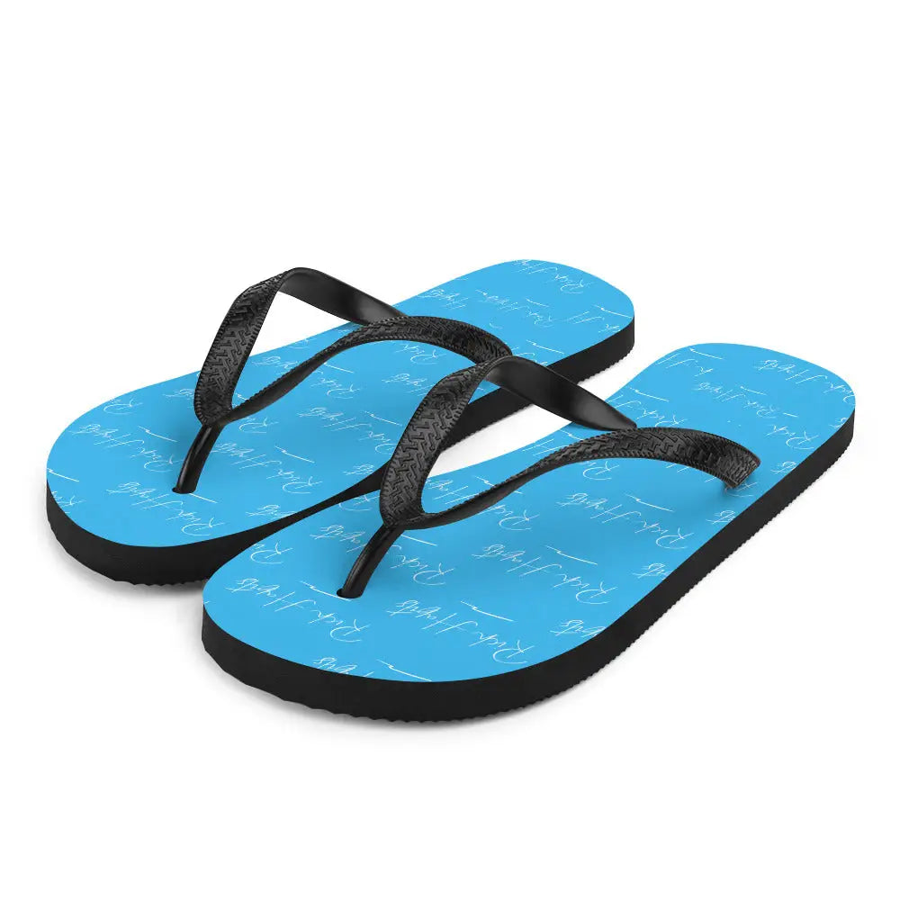 Sky Blue Flip-Flops - S