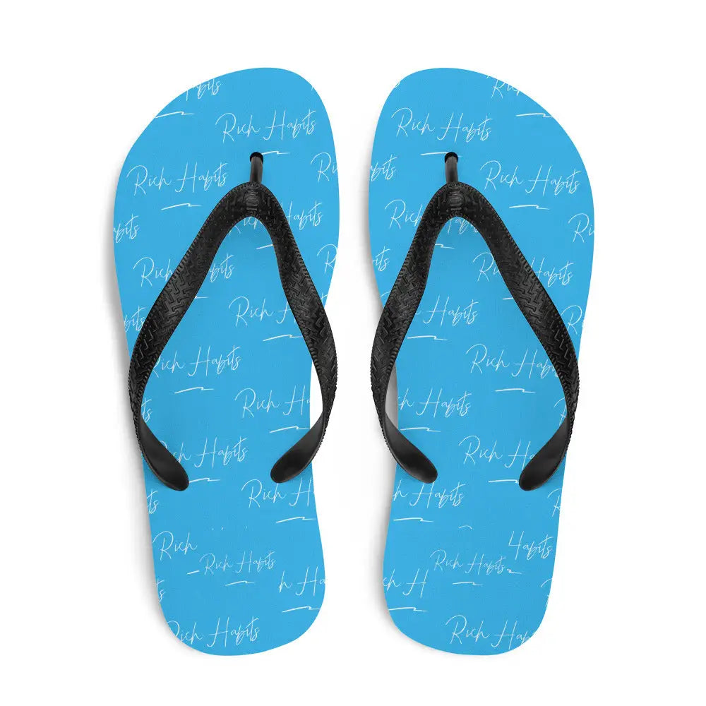 Sky Blue Flip-Flops