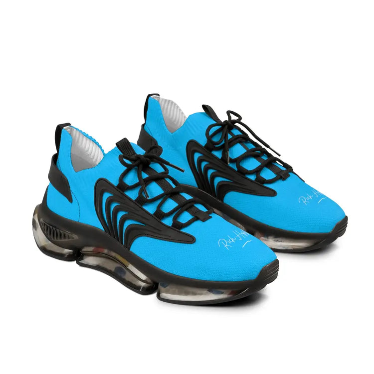 Sky Blue Men’s Mesh Sneakers - Black sole / US 5 - Shoes