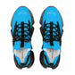 Sky Blue Men’s Mesh Sneakers - Shoes