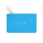 Sky Blue Mini Clutch Bag - 6.3” x 4” / White - Bags