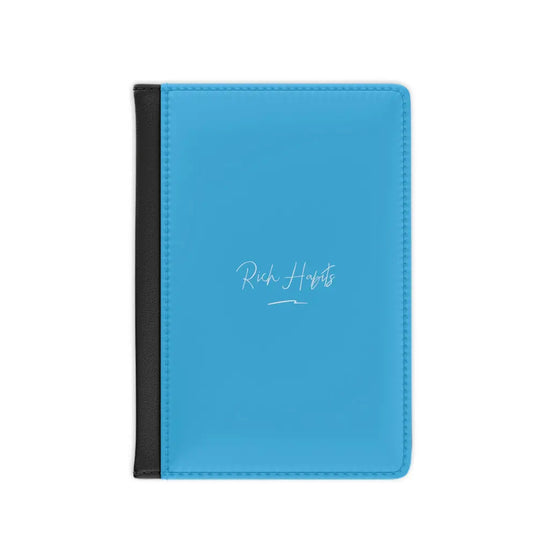 Sky Blue Passport Cover - 3.9 x 5.8 / Black - Accessories