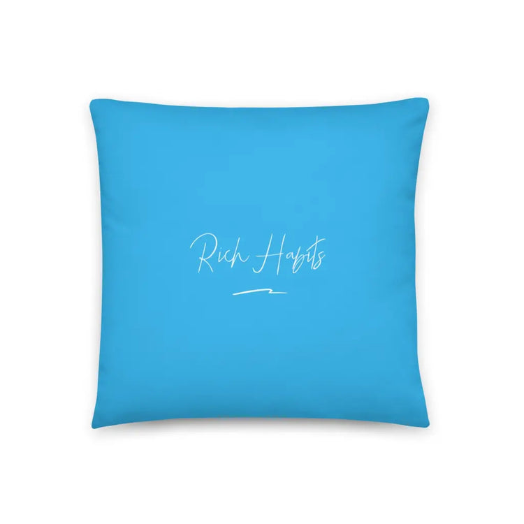 Sky Blue Pillow - 18″×18″