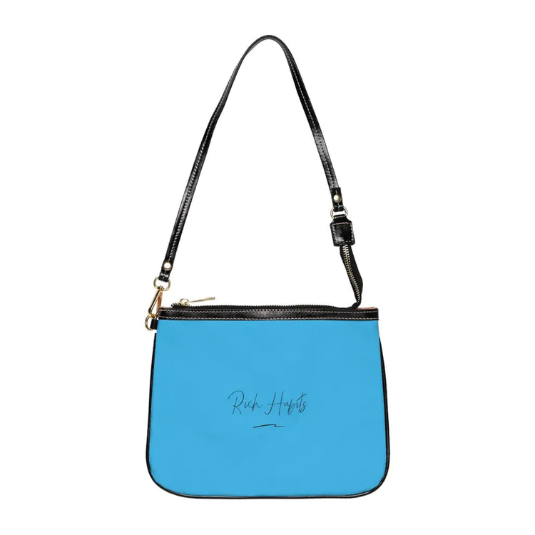 Sky Blue Small Shoulder Bag - 10 × 8 / Black - Bags