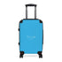 Sky Blue Suitcase - Small / Black - Bags