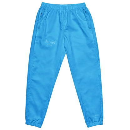 Sky Blue Unisex track pants - Black / XS