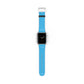 Sky Blue Watch Band - 38 - 41 mm / Silver Matte -