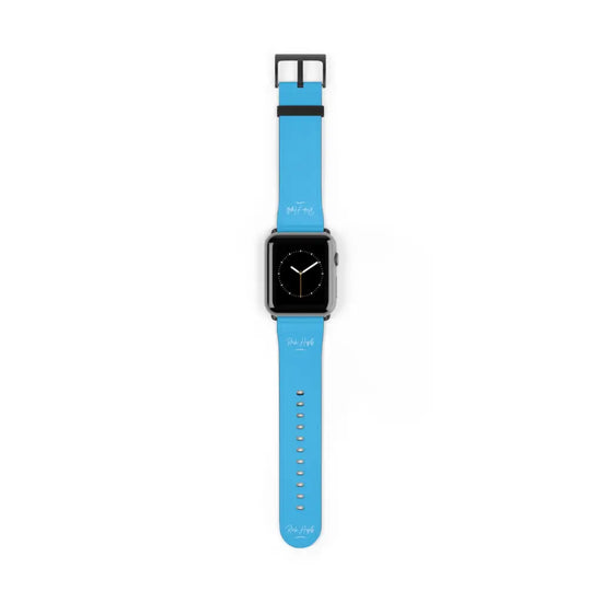 Sky Blue Watch Band - 42 - 45 mm / Black Matte - Accessories