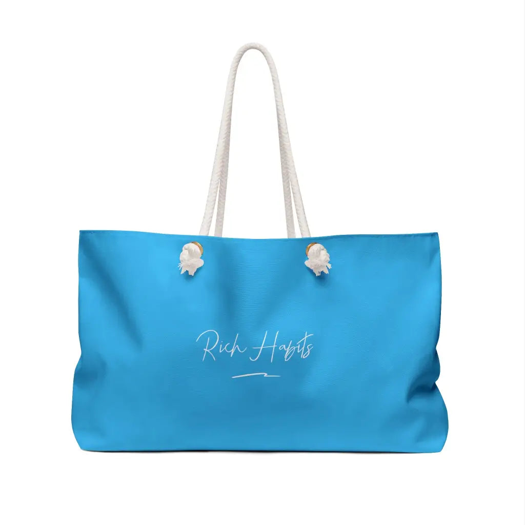 Sky Blue Weekender Bag - 24 × 13 - Bags