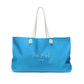 Sky Blue Weekender Bag - 24 × 13 - Bags