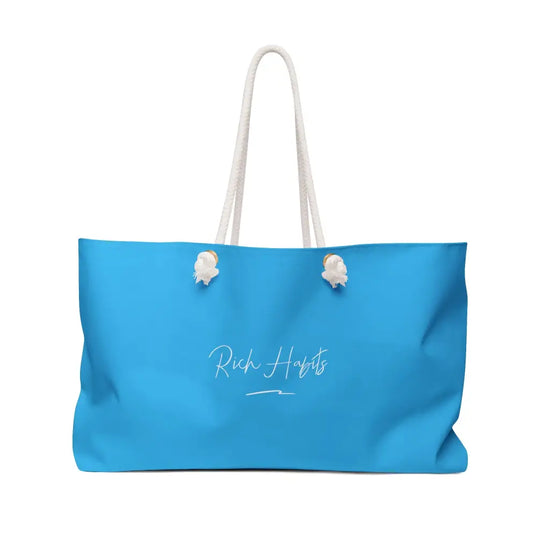 Sky Blue Weekender Bag - 24 × 13 - Bags