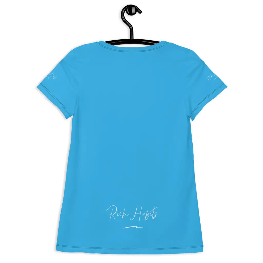 Sky Blue Women’s Athletic T-shirt