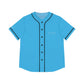 Sky Blue Women’s Baseball Jersey - 2XL / Black - All Over