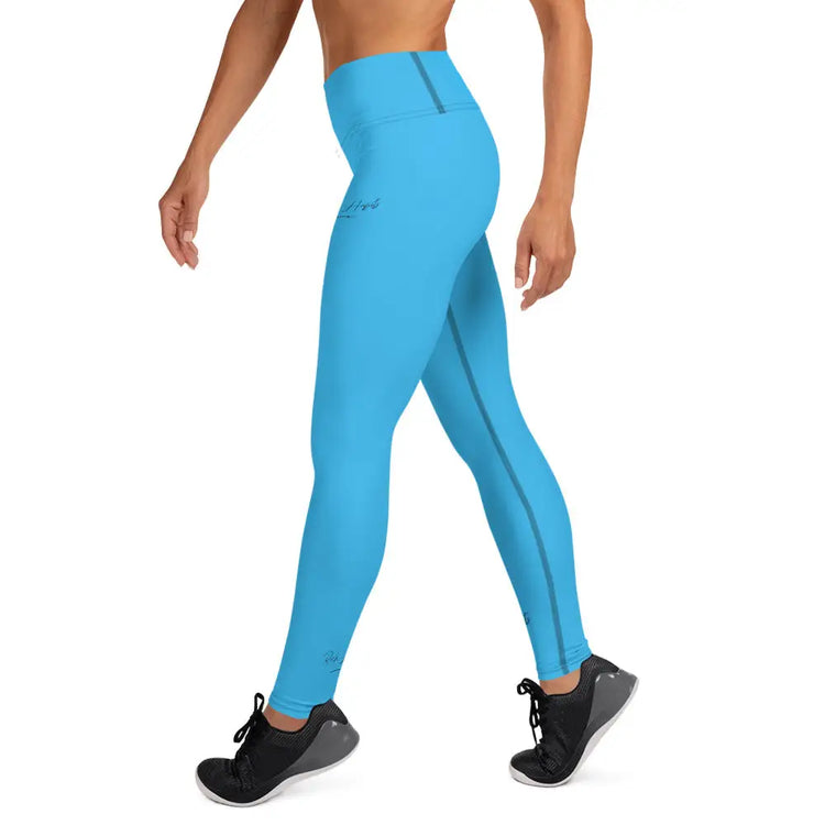 sky blue Yoga Leggings