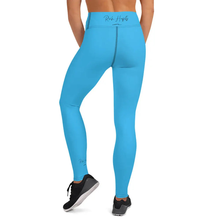 sky blue Yoga Leggings