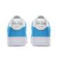 RH1 Sky Blue/White Low Top Leather Sneakers - Shoes