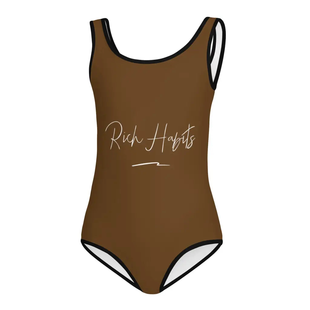 Brown Kids Swimsuit - 2T