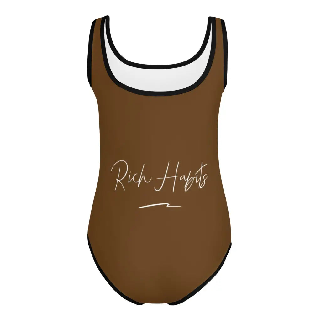 Brown Kids Swimsuit