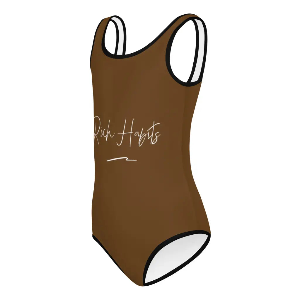 Brown Kids Swimsuit