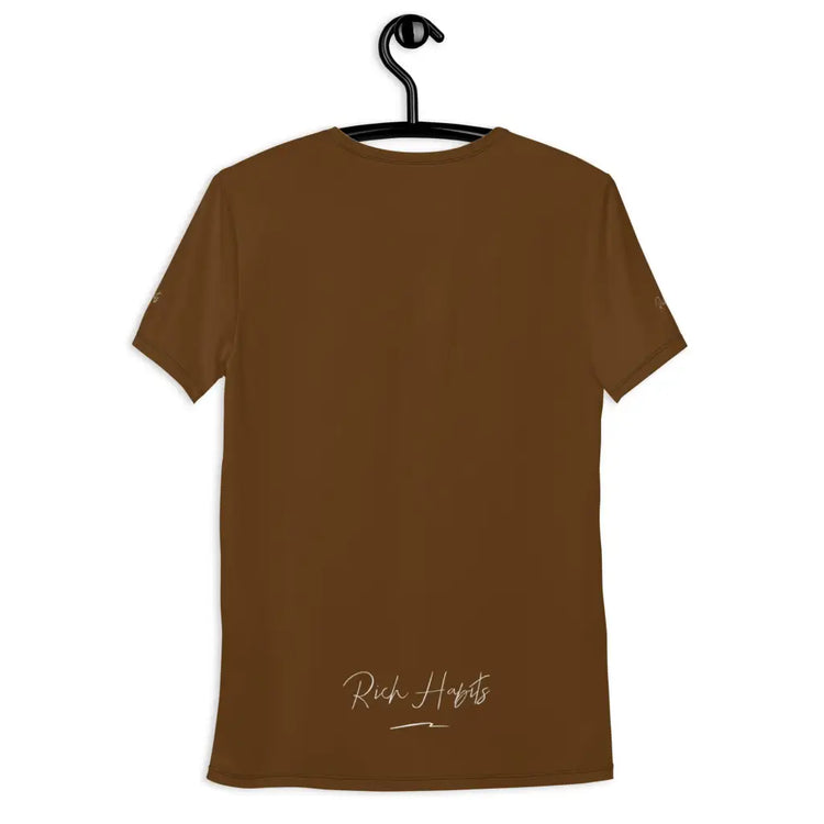 Brown Men’s Athletic T-shirt