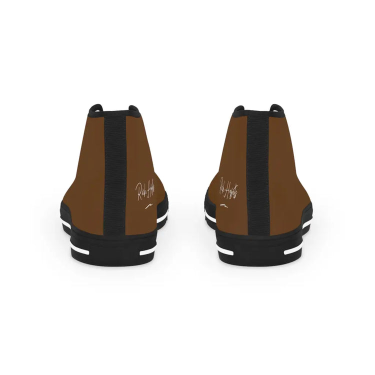 Brown Men’s High Top Sneakers - Shoes