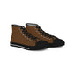 Brown Men’s High Top Sneakers - Shoes