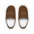 Brown Men’s Indoor Slippers - US 7 - 8 / Black sole - Shoes