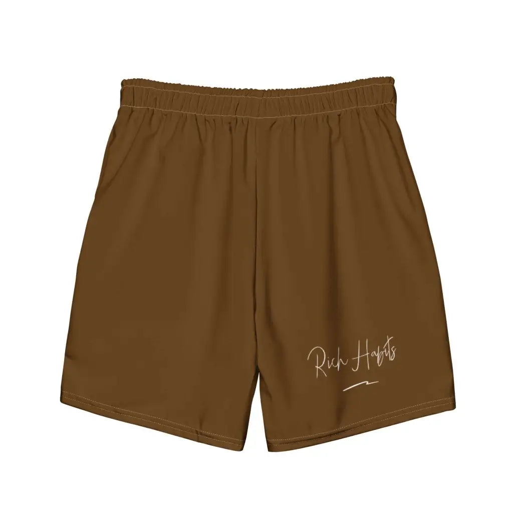 Brown Men’s swim trunks