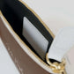 Brown Mini Clutch Bag - 6.3” x 4” / White - Bags