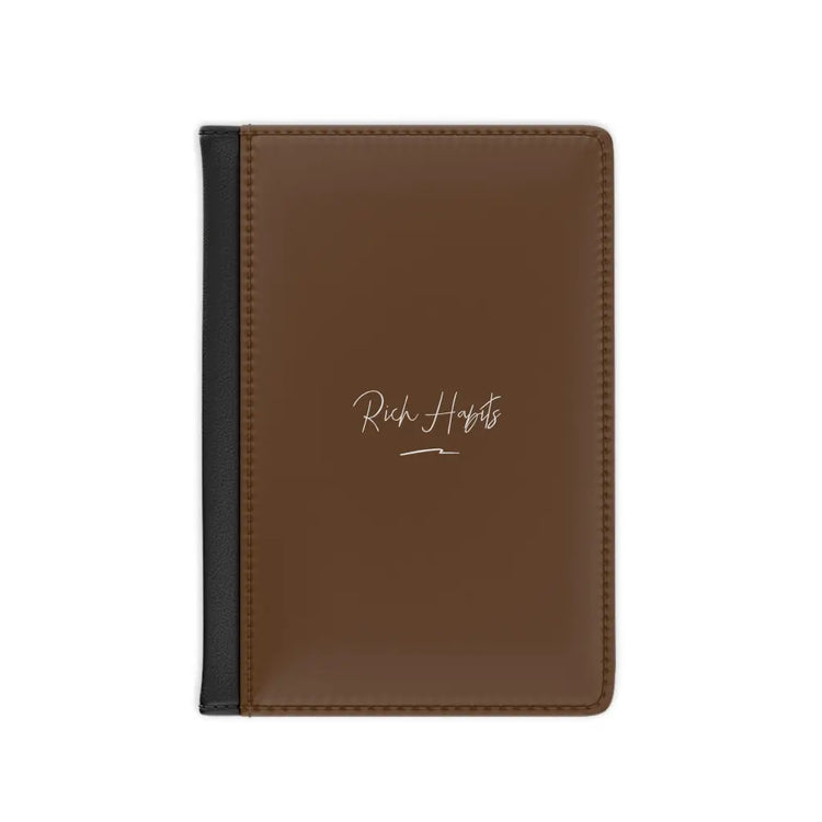 Brown Passport Cover - 3.9 x 5.8 / Black - Accessories