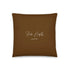 Brown Pillow - 18″×18″