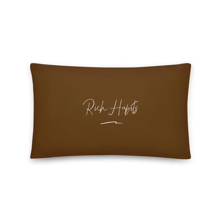 Brown Pillow - 20″×12″