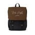 Brown Shoulder Backpack - One size - Bags