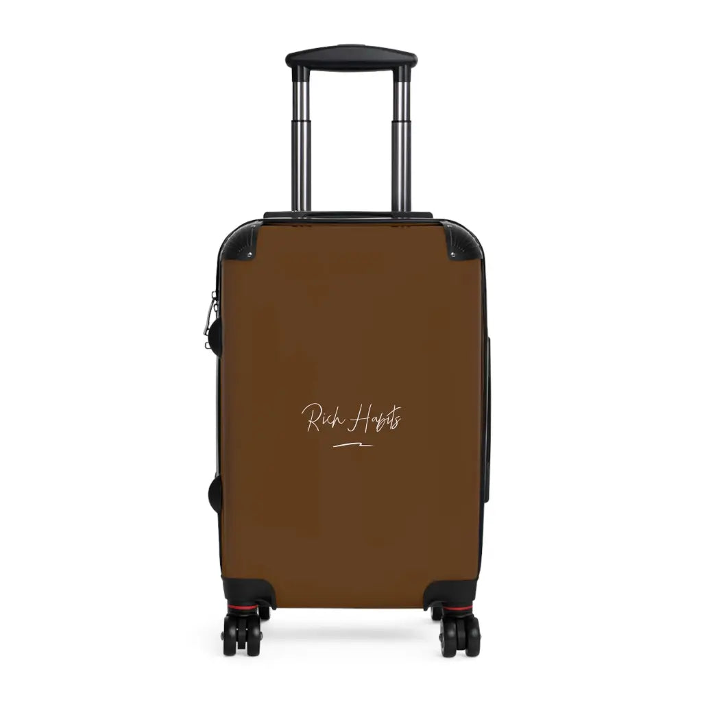 Brown Suitcase - Small / Black - Bags