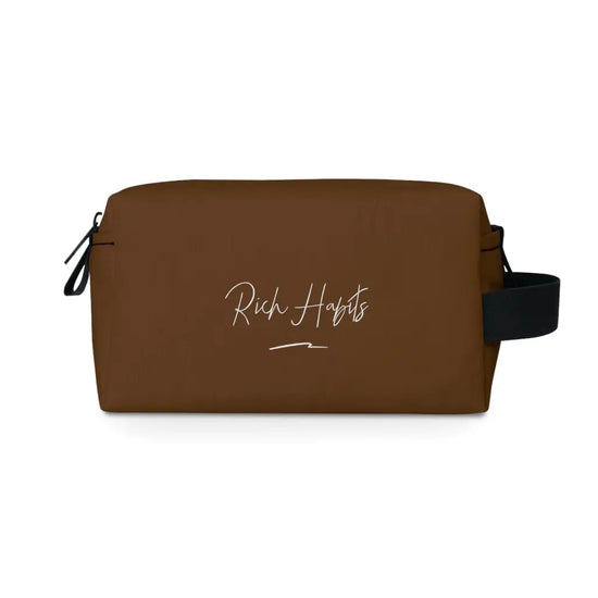 Brown Toiletry Bag - 7.5” x 4” 3.8” - Bags